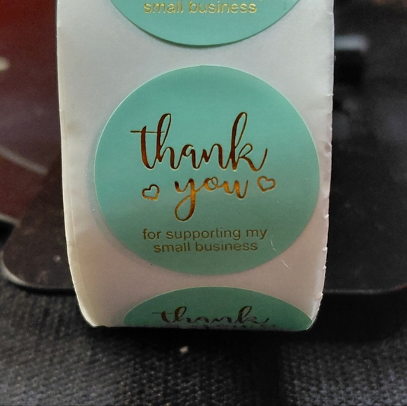 NWT - 550ct. 50 Thank You Cards 500 Thank You Stickers 3.5W x 2H - Picture 4 of 5